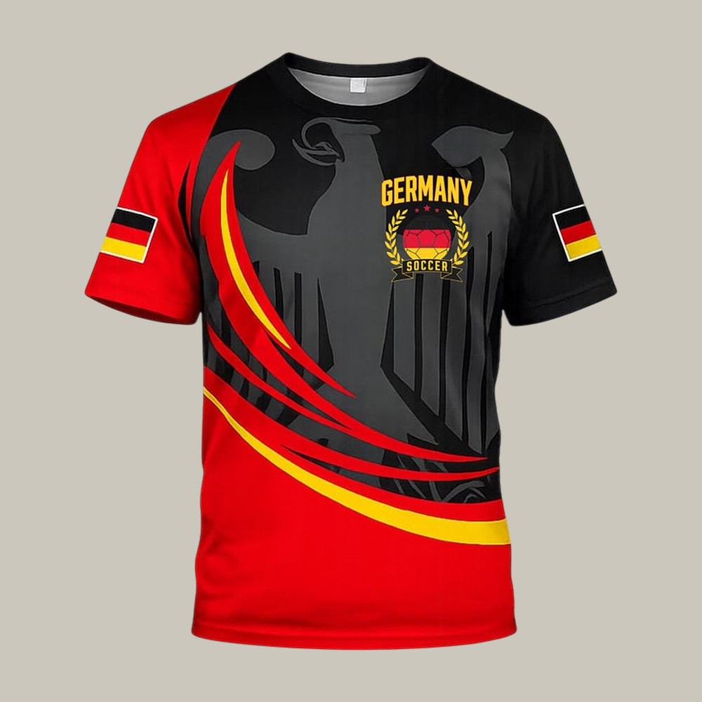 FIFA World Cup 2026 Germany T-Shirt Germany National Soccer Team Apparel Present For Dad