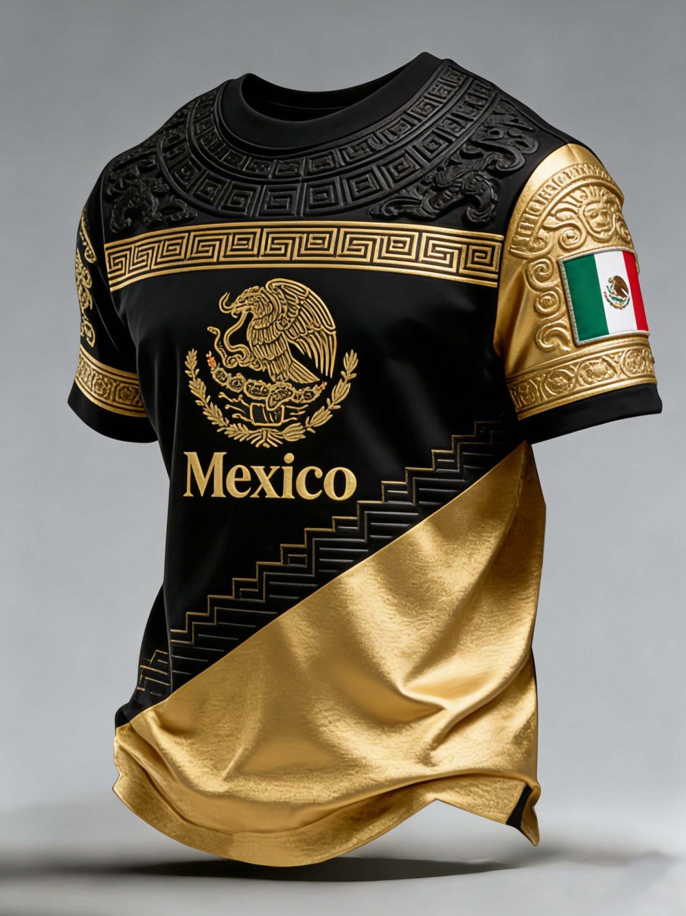FIFA World Cup 2026 Mexico Flag T-Shirt Mexico National Soccer Team Shirt Gift For Fans