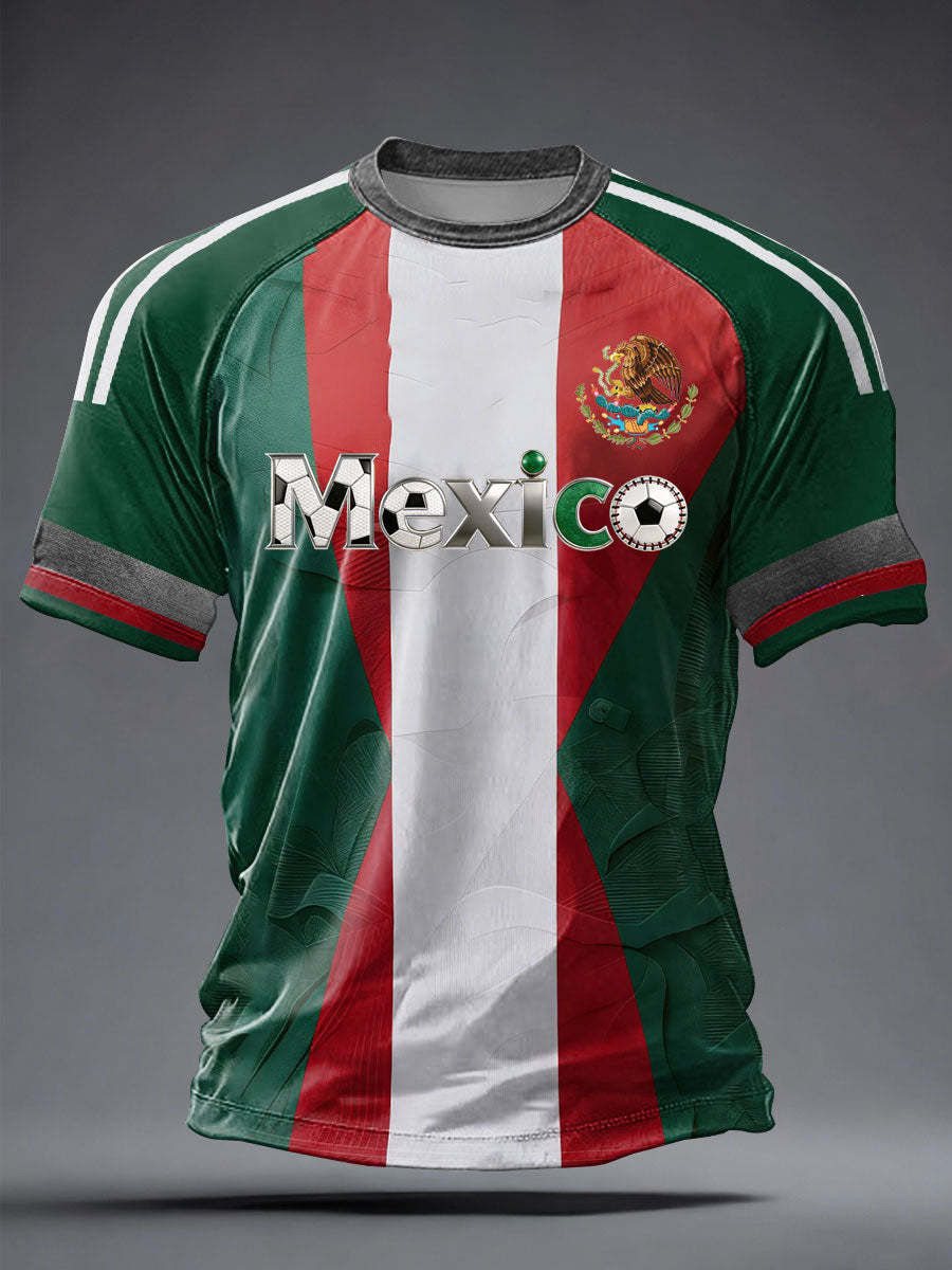 FIFA World Cup 2026 Mexico T-Shirt Mexico National Soccer Team Shirt 2026 World Cup Gear