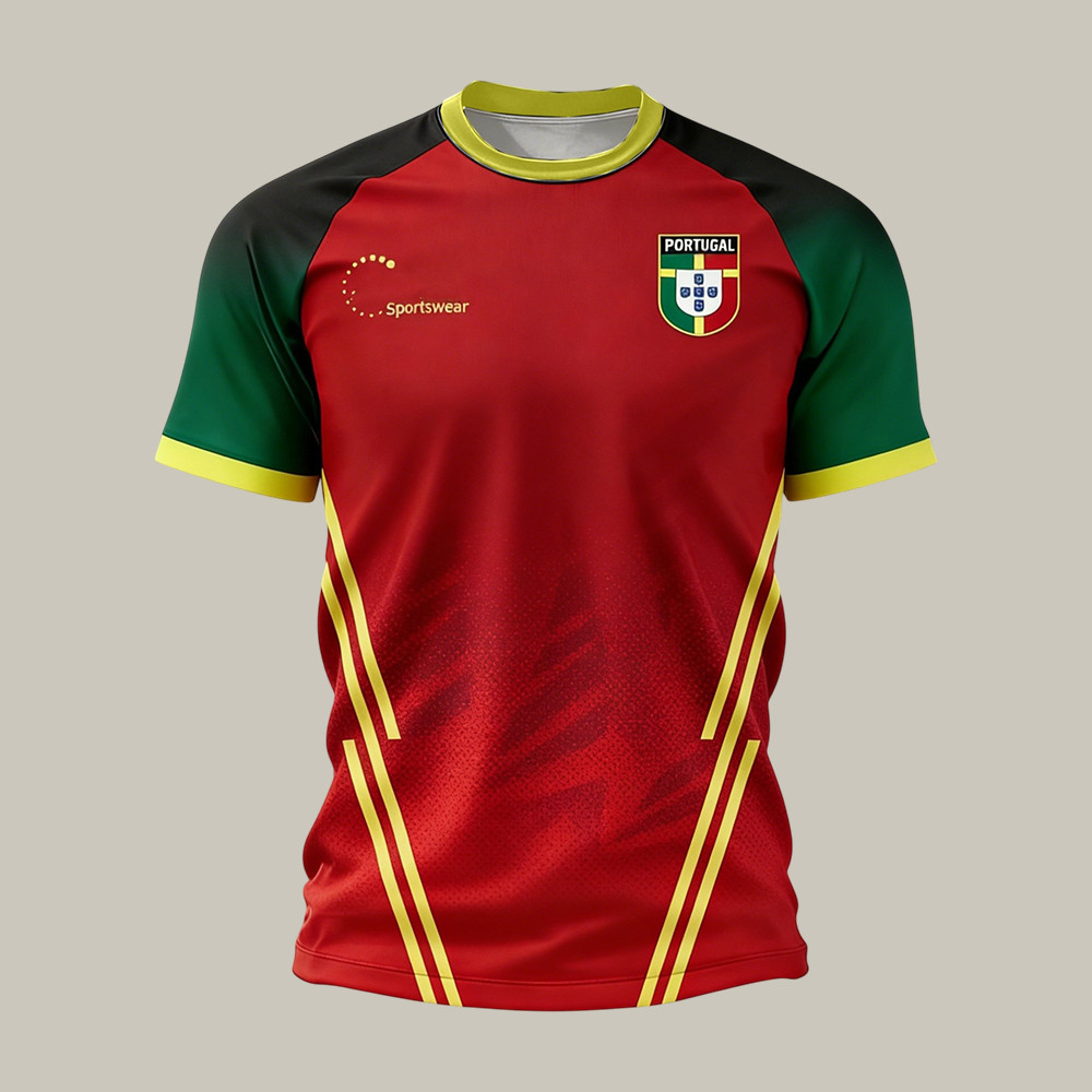 FIFA World Cup 2026 Portugal Team Soccer T-Shirt World Cup 2026 Shirt Soccer Fan Gear