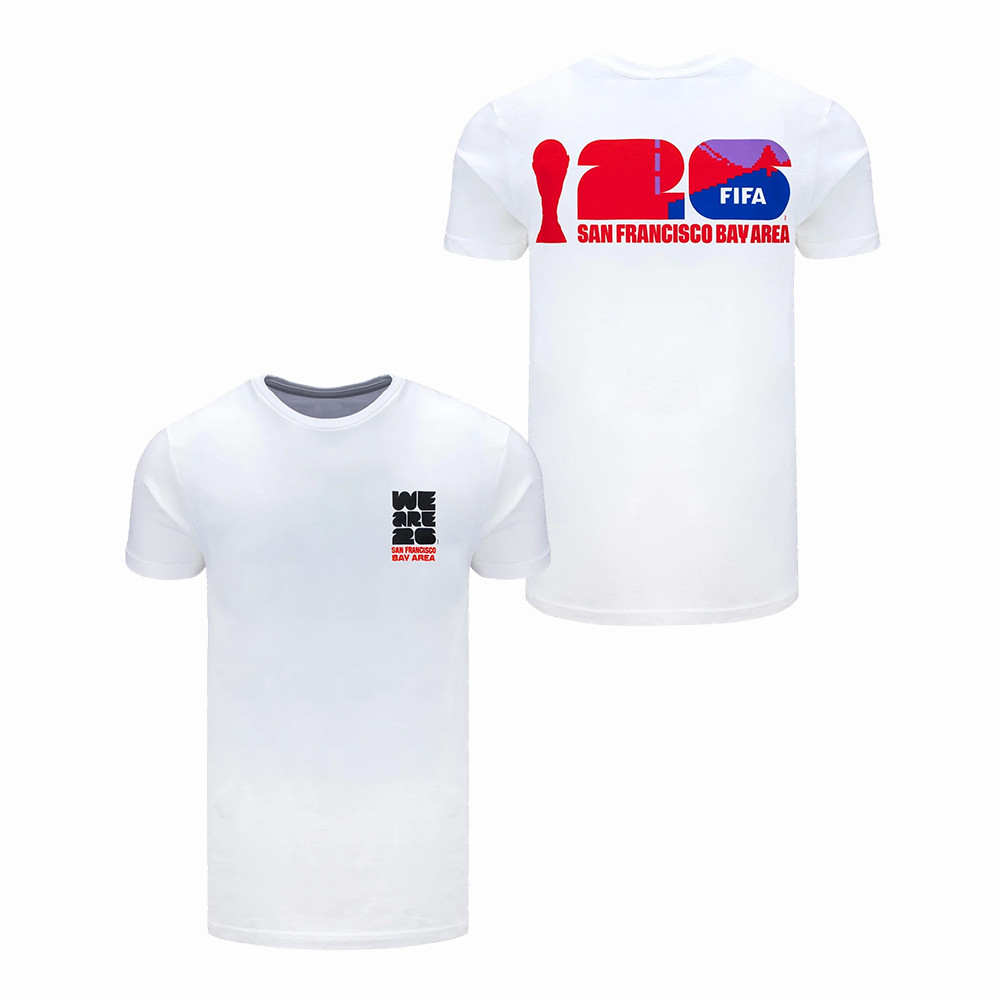 FIFA World Cup 2026 San Francisco Bay Soccer T-Shirt 2026 World Cup Clothes Game Day Gear