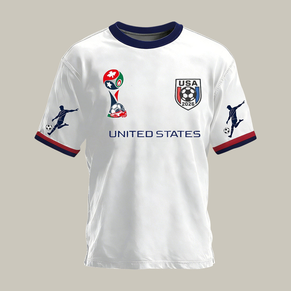 FIFA World Cup 2026 USA T-Shirt Game Day Shirt Soccer Fan Gift For Father