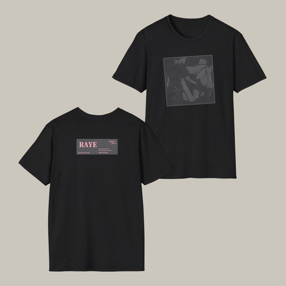 Facetune & Ring Lights Festival Raye T-Shirt Music Concert Tee Unique Gift For Raye Fans