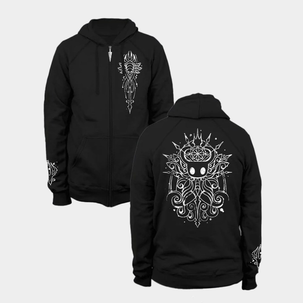 Fangamer Merch Hollow Knight Vessel Zip Hoodie Unique Gifts For Brothers