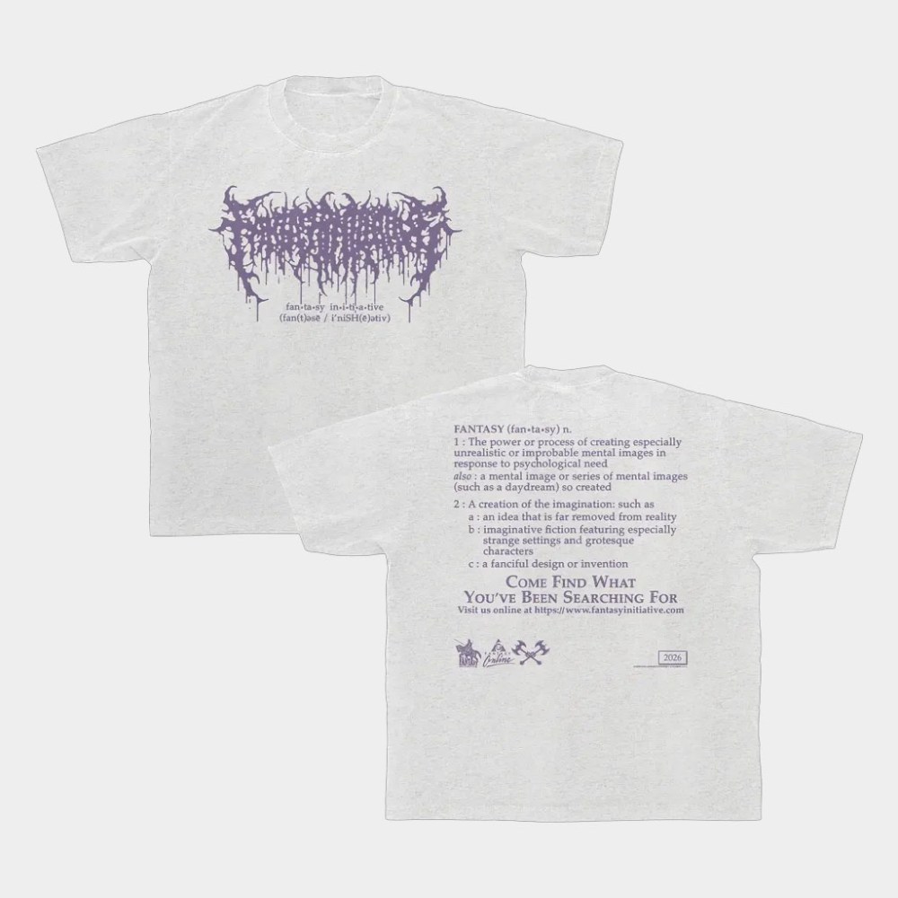 Fantasy Initiative Merch Definition T-Shirt Birthday Present For Husband
