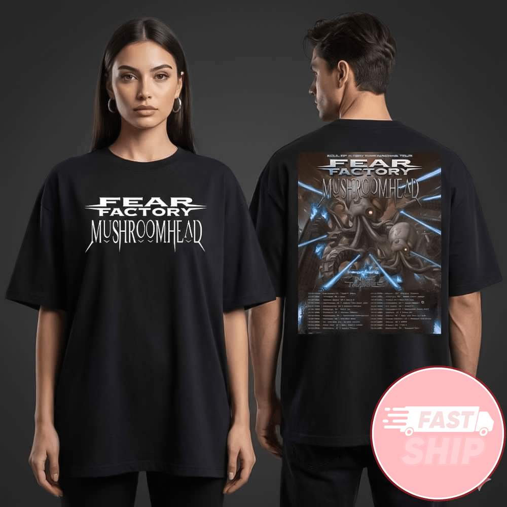 Fear Factory And Mushroomhead Ft Nine Treasures Soul Of A New War Machine Fall Tour 2026 Shirt