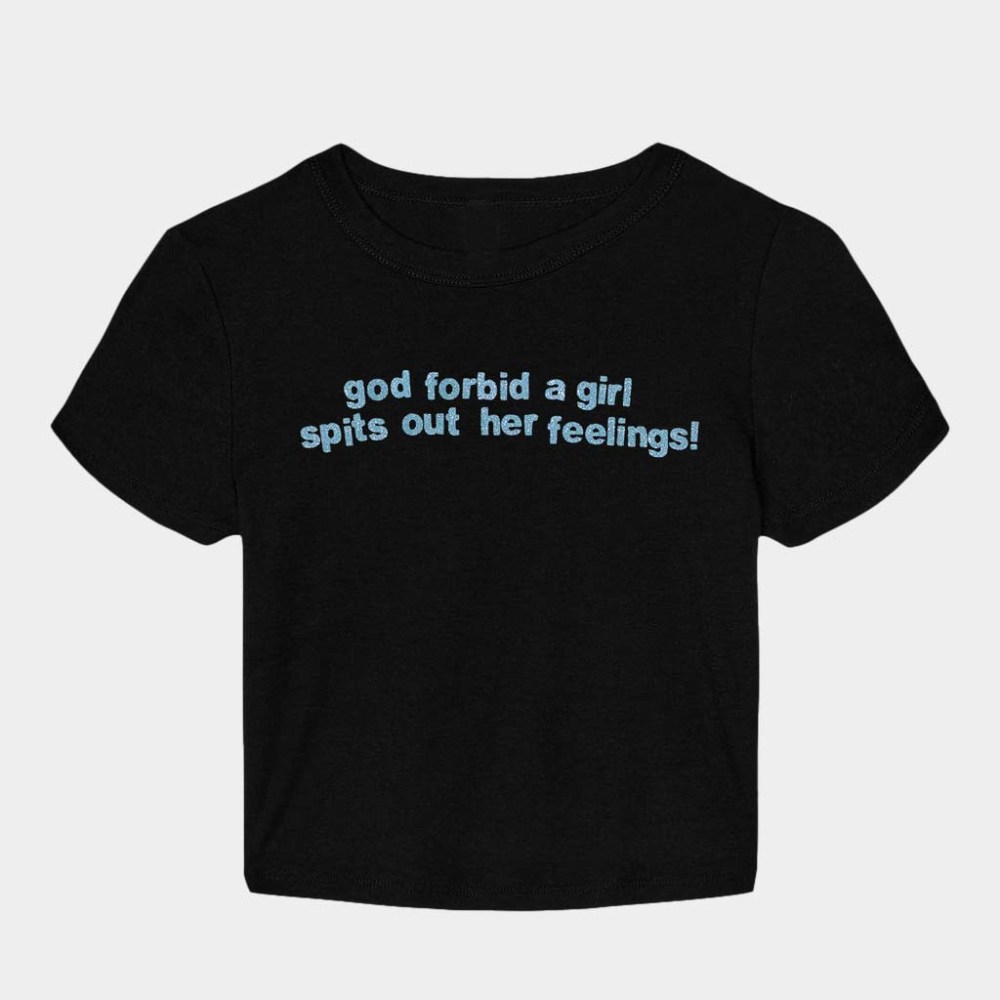 Fearless Records Merch Lolo Glitter Title Baby Tee Birthday Ideas For Girlfriend