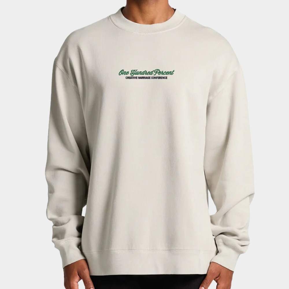Fellowship Church Merch CMC Crewneck One Hundred Percent Sweatshirt Gifts For Besties