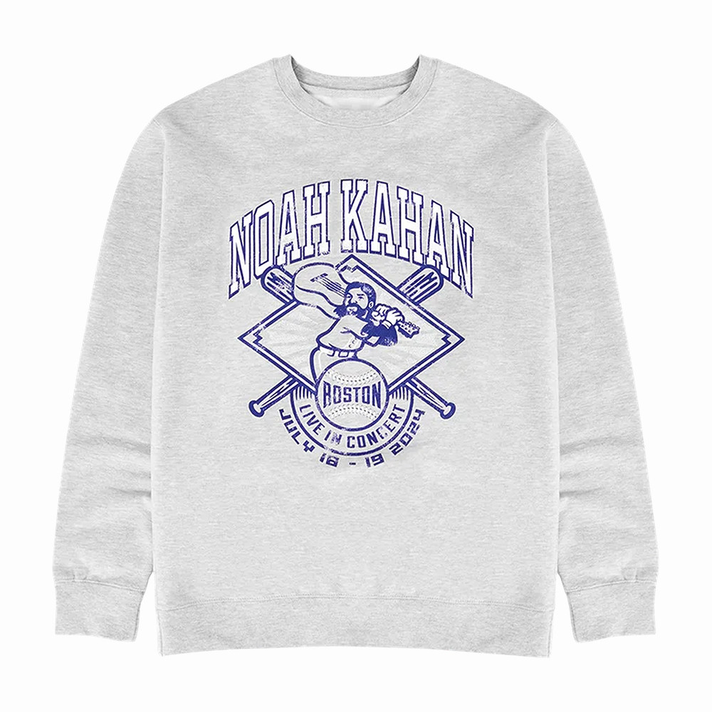 Fenway Fanatic Noah Kahan Sweatshirt Indie Folk Music Apparel Noah Kahan Lover Present