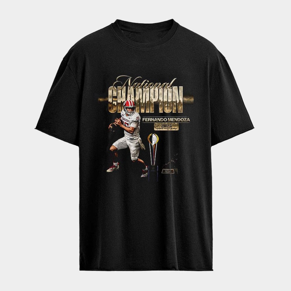 Fernando Mendoza Indiana Hoosiers National Champions T-shirt Football Fan Gift Ideas