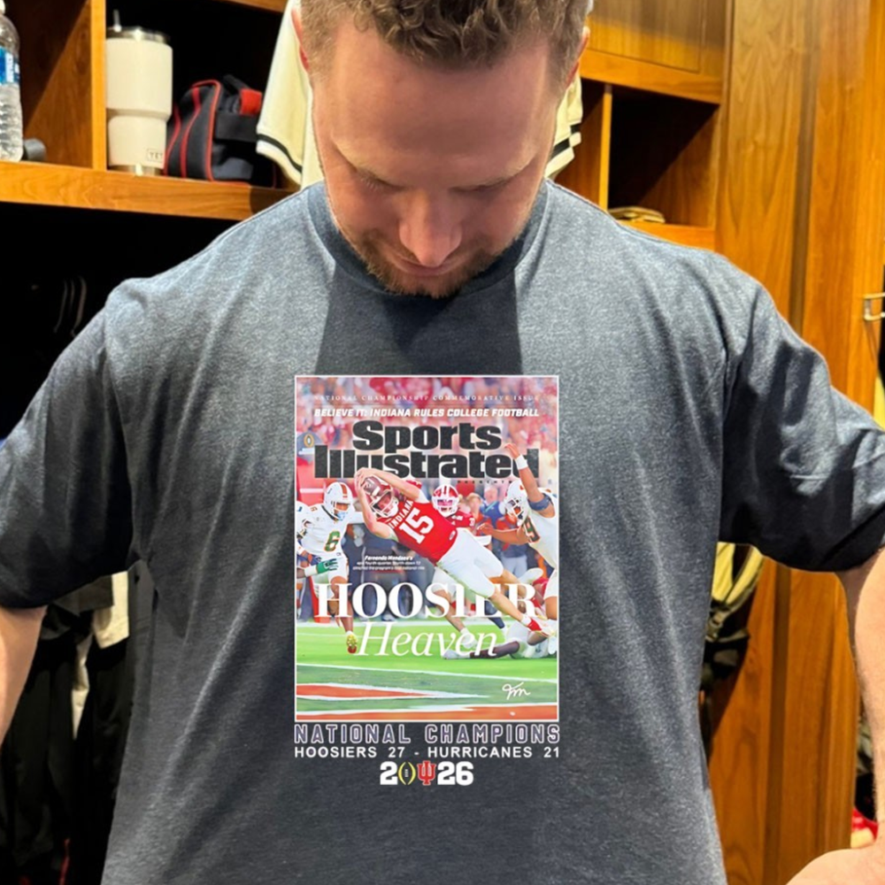 Fernando Mendoza Indiana Hoosiers Sports Illustrated T-Shirt Football Fan Gift Ideas