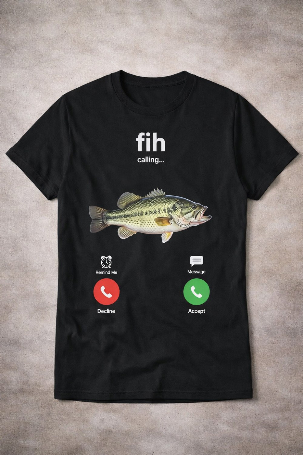 Fih Meme T-Shirt Fish Calling Misspelled Fih is Calling Apparel Gift Ideas
