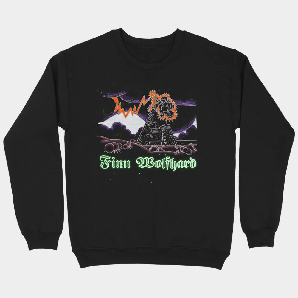 Finn Wolfhard Music Merch Ant Hill Sweatshirt Music Related Gifts For Guys
