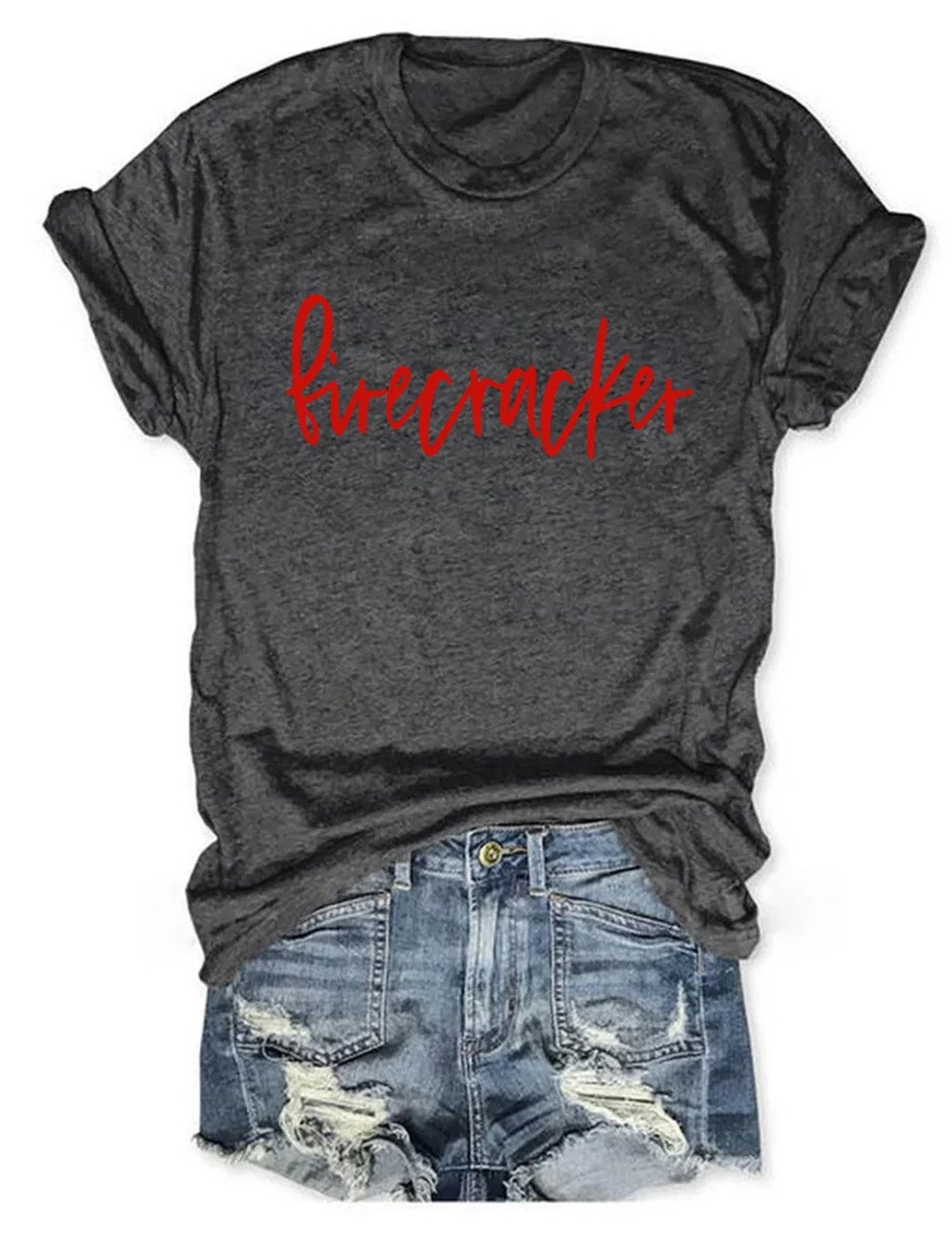 Firecracker 4th Of July T-Shirt Patriotic Celebration Gift Independence Day Merch