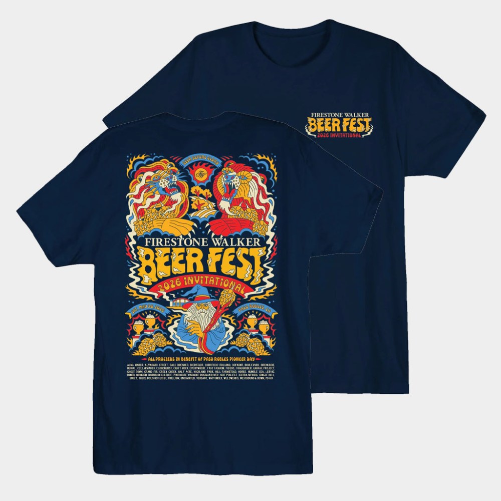 Firestone Walker Merch Firestone Walker Beer Fest 2026 Invitational T-Shirt Best Gifts For Him