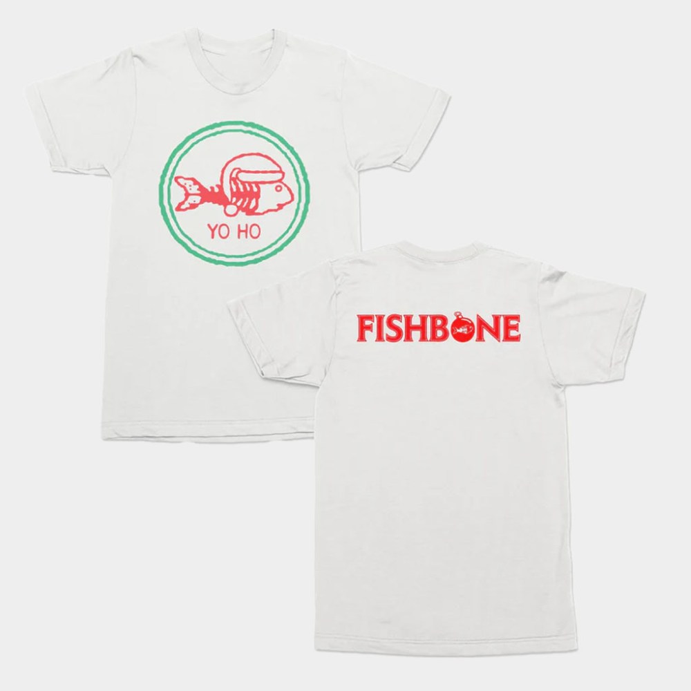 Fishbone Merch Yo Ho Holiday T-Shirt Fishbone Shirt Gift Ideas For Fans