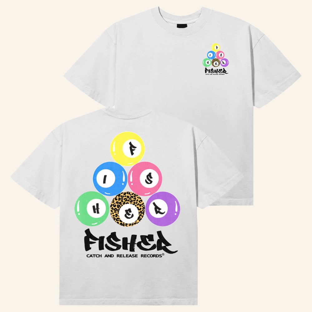 Fisher Merch 8 Ball Logo T-Shirt Christmas Gift Ideas For Him