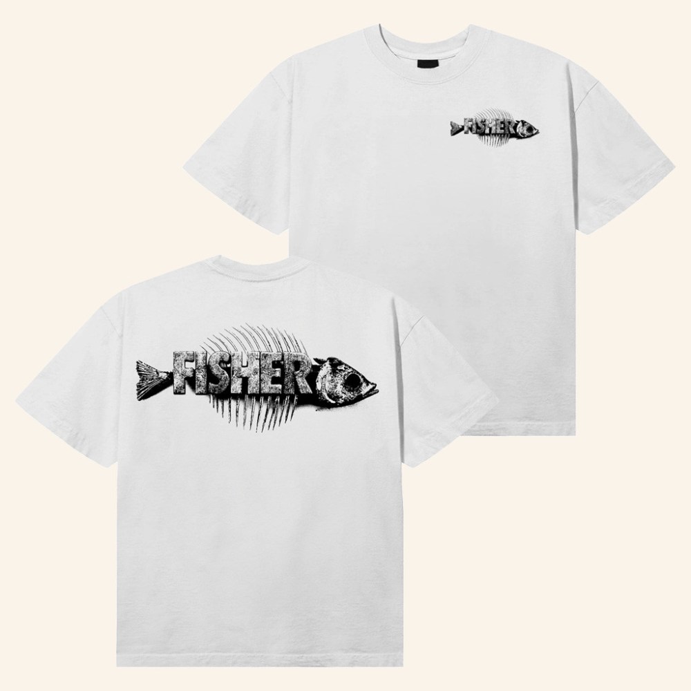 Fisher Merch Dead Fish T-Shirt Christmas Presents For Boyfriend