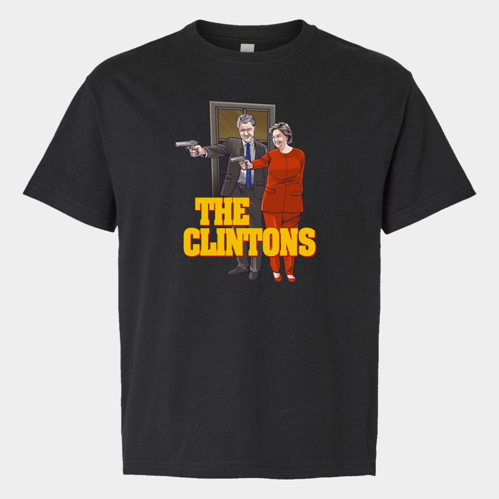 Fleccas Talks Merch The Clintons T-Shirt Best Birthday Gift For Husband