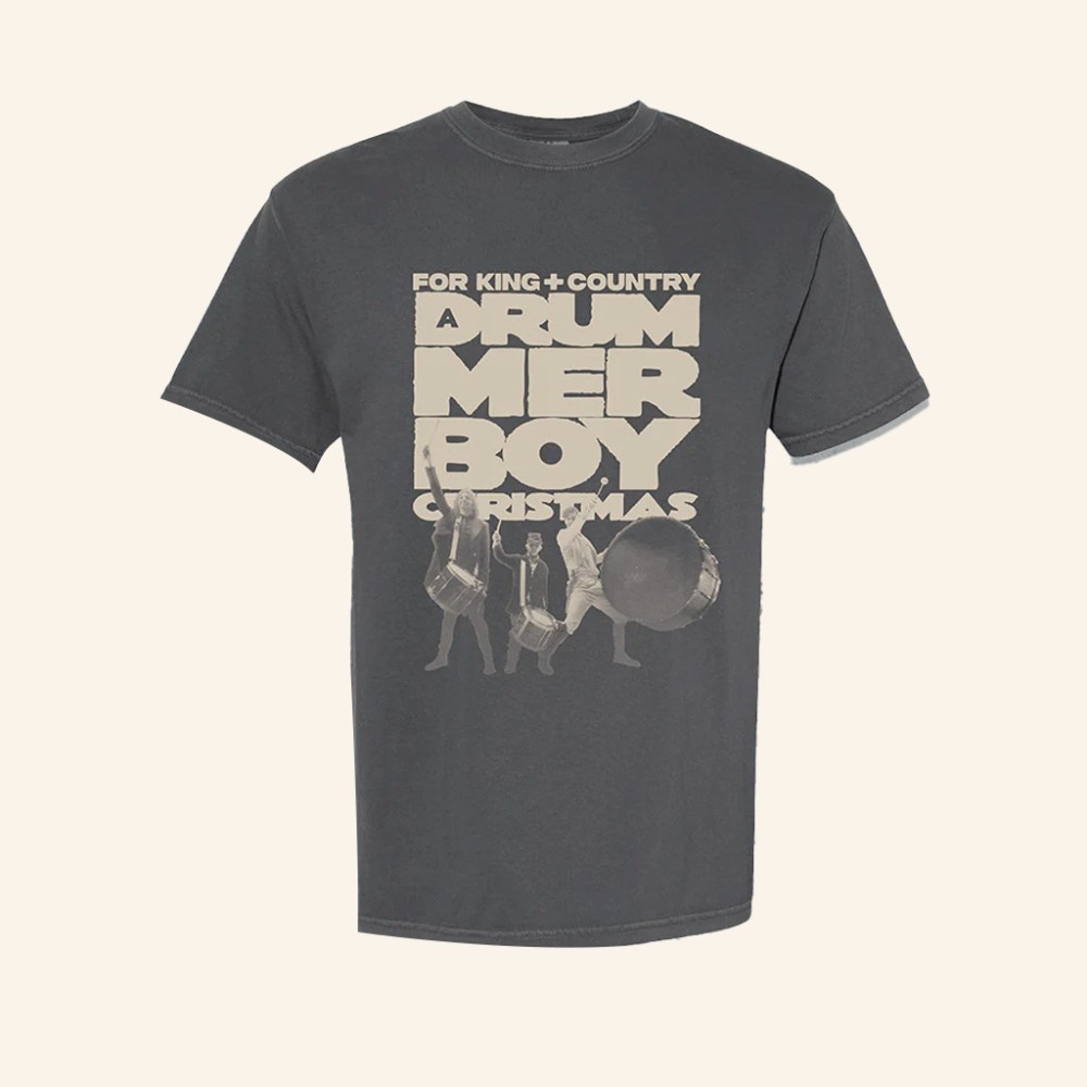 Forking And Country Merch A Drummer Boy Christmas T-Shirt Christmas Present For Dad