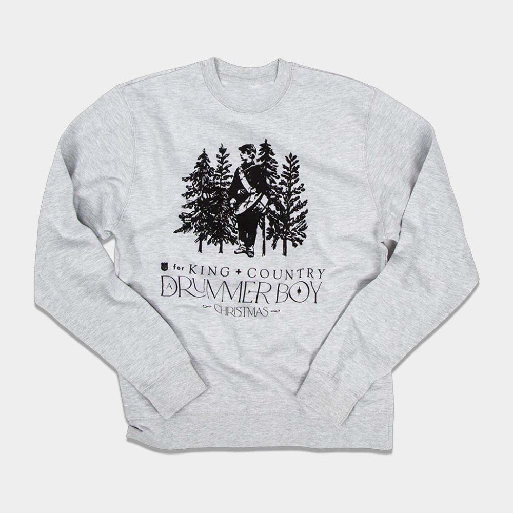 Forking And Country Merch A Drummer Boy Crewneck Sweatshirt Gifts For Dudes