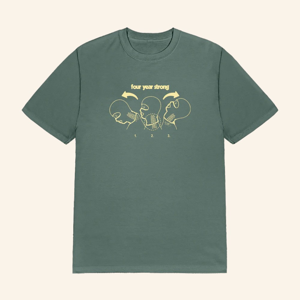 Four Year Strong Merch 1 2 3 T-Shirt Christmas Ideas For Boyfriend