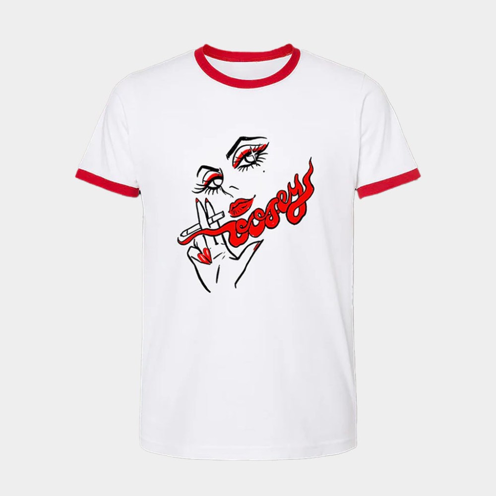 Friends Family Forever Merch Loosey Logo Ringer Shirt Unique Gifts For Besties