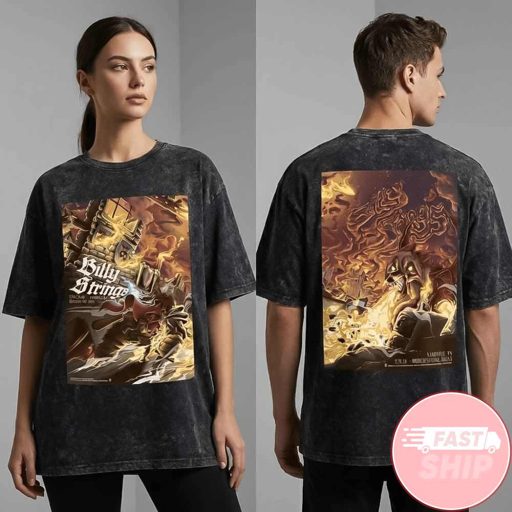 Full Shows Billy Strings Winter Tour At Bridgestone Arena Nashville February 20 21 2026 Wash T-Shirt