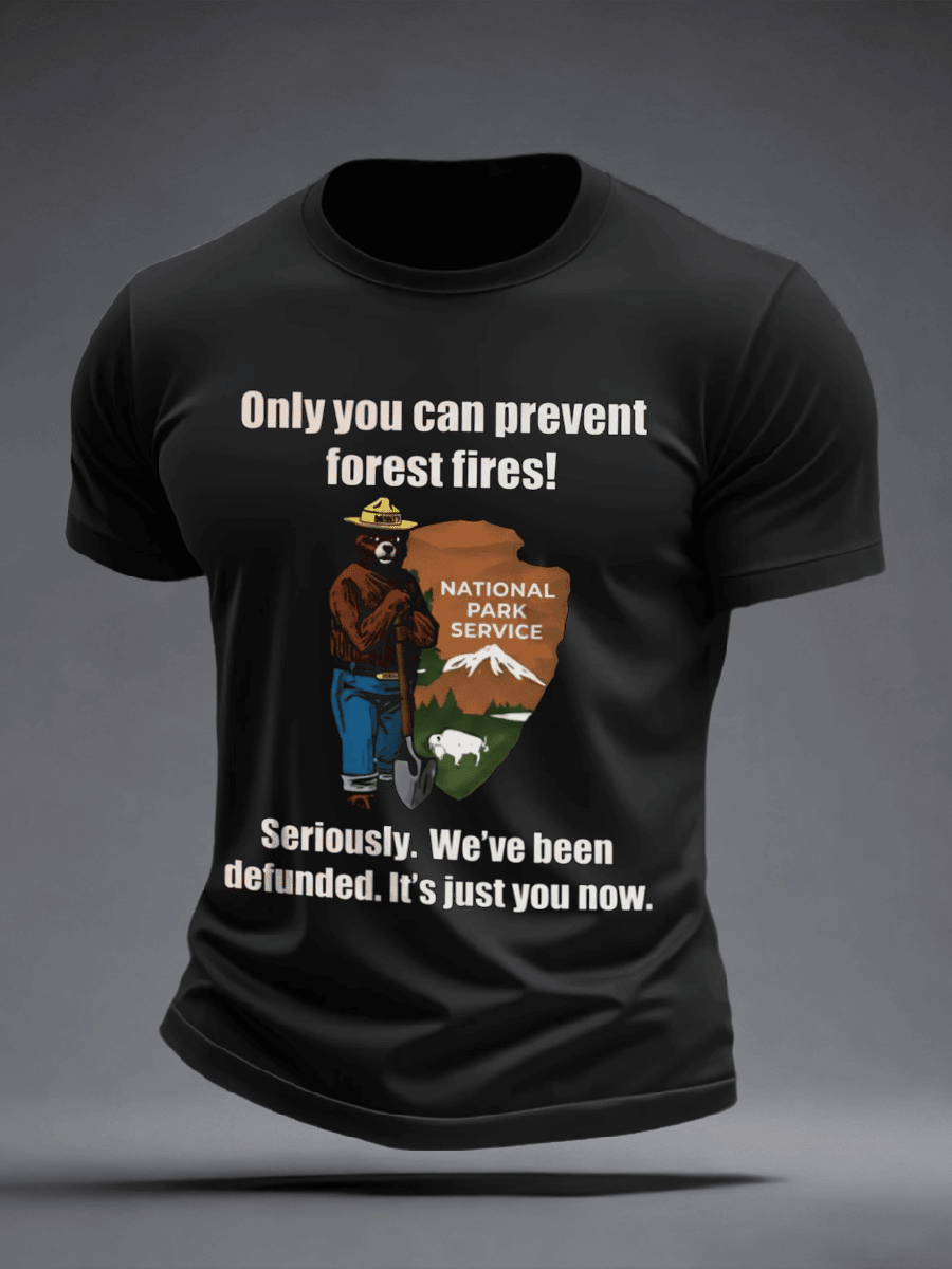 Funny Smokey Bear National Park Service Shirt Fameery Merch Gift For Forest Rangers