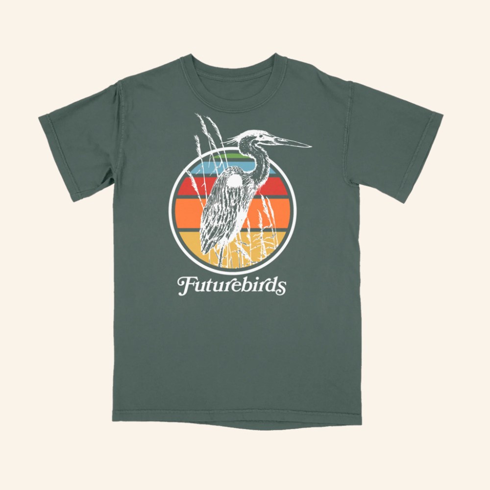 Futurebirds Music Merch Heron T-Shirt Futurebirds Shirt Christmas Gifts For Boyfriend