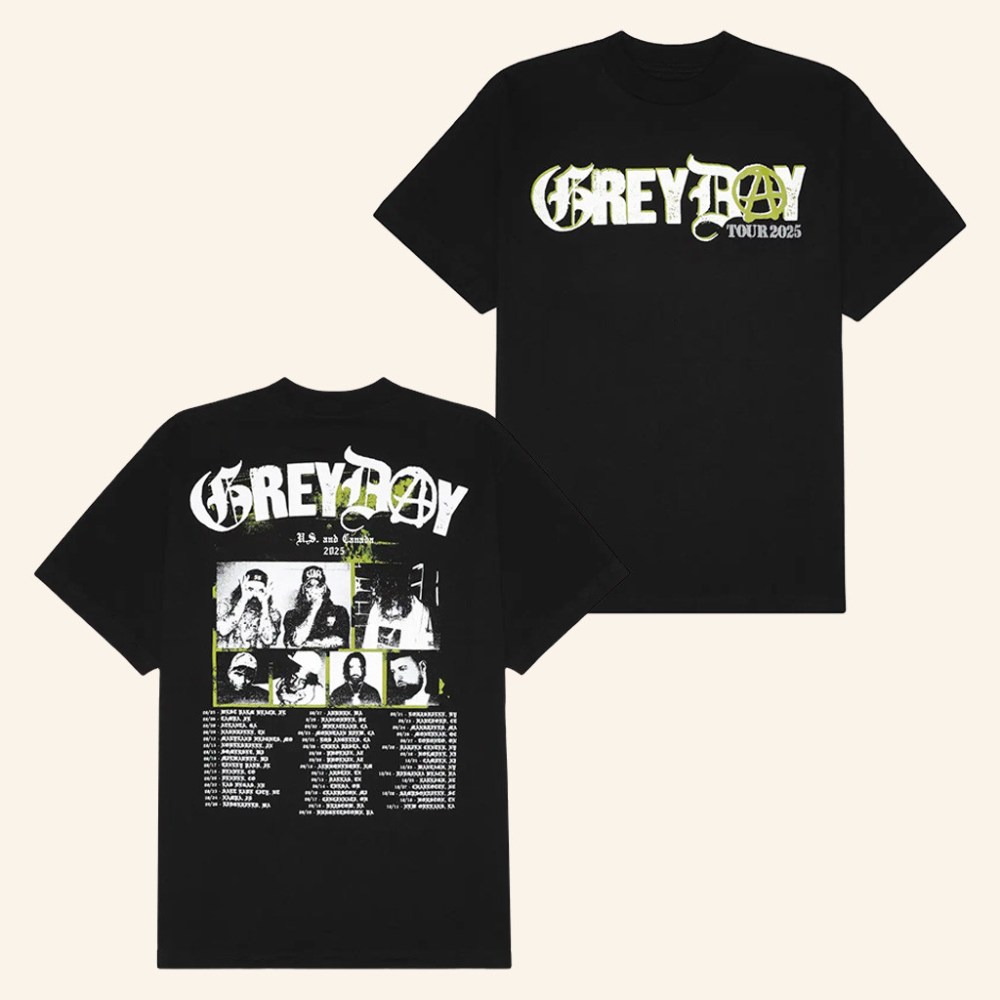 G59 Merch GreyBoy Tour 2025 T-Shirt Christmas Presents For Boyfriend