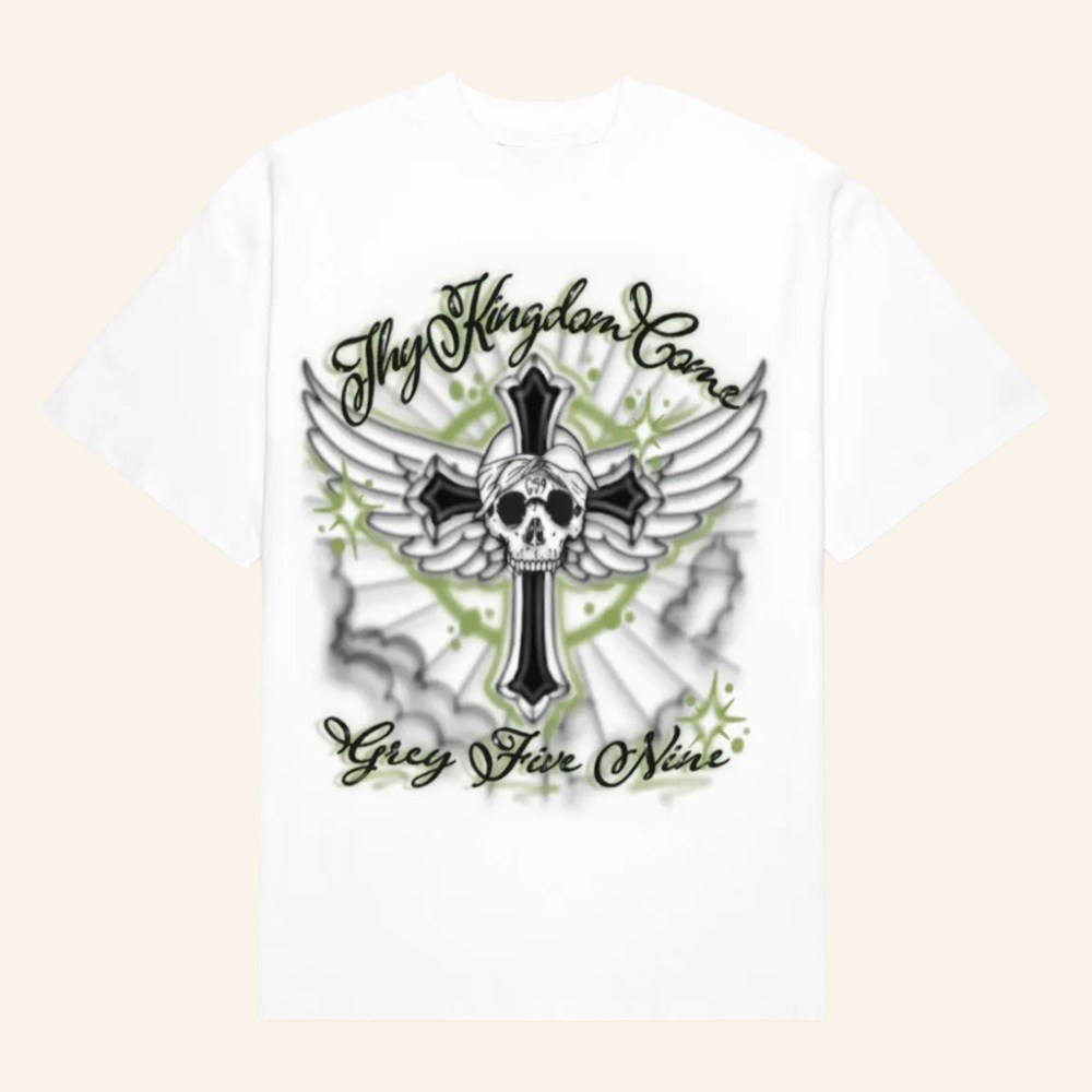G59 Merch Thy Kingdom Come CROSS T-Shirt Christmas Gifts For Husband