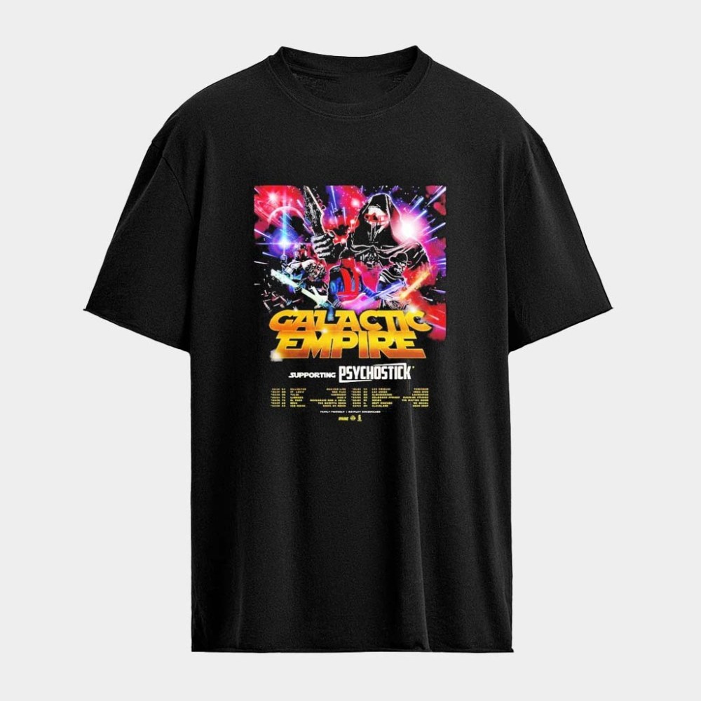 Galactic Empire North America 2026 Tour Dates T-Shirt Galactic Empire Merch Gifts For Dad