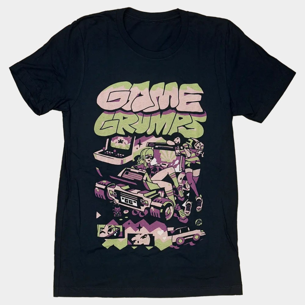 Game Grumps Merch Arcade Round 3 T-Shirt Black Gifts Ideas For Brothers