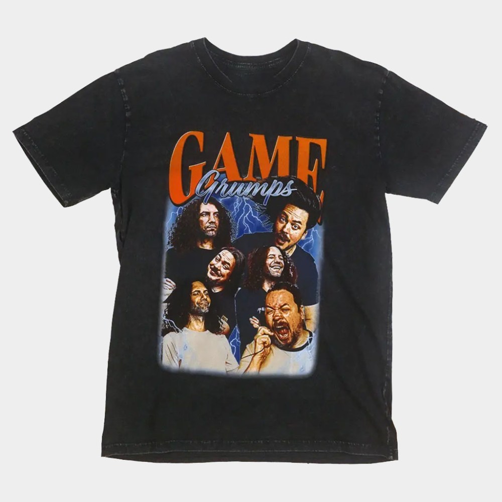 Game Grumps Merch Bootleg Photo T-Shirt Unique Gifts For Husband