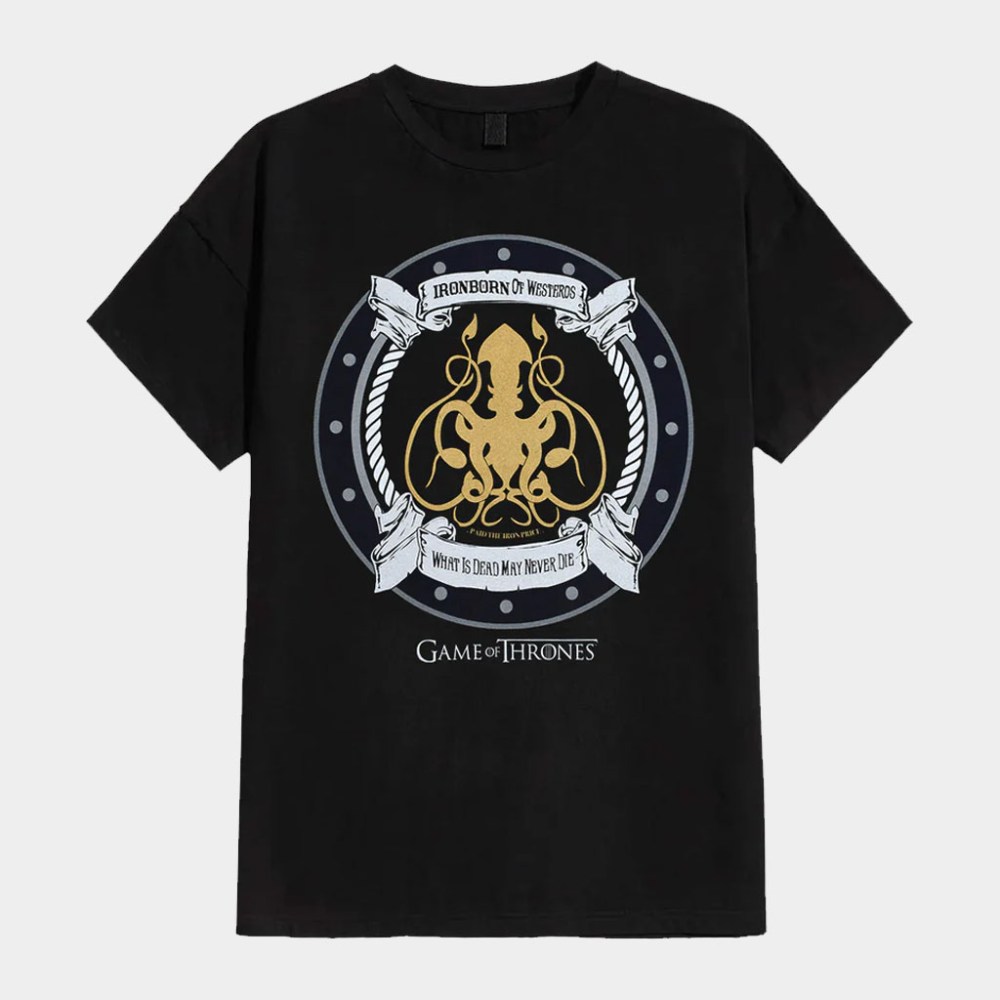 Game Of Thrones Merch Iron Born T-Shirt Game Of Thrones Shirt Gift Ideas For Son