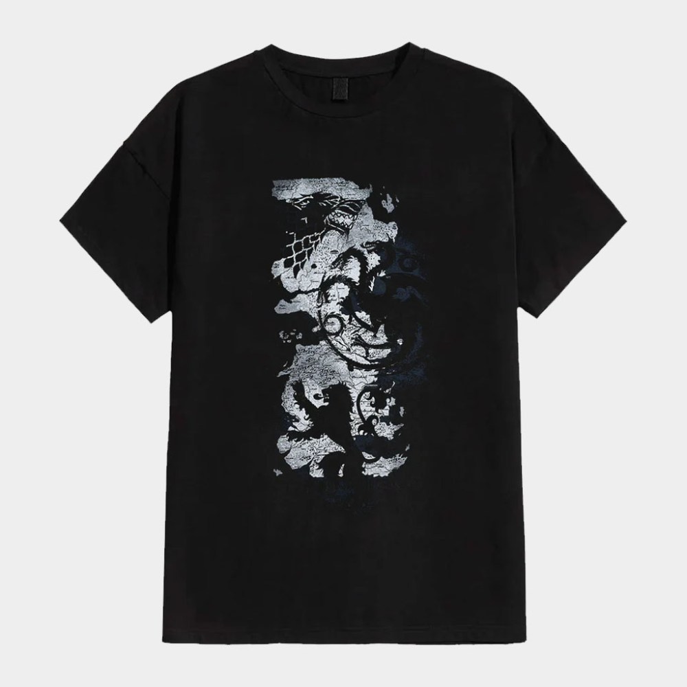 Game Of Thrones Merch Map T-Shirt Game Of Thrones Shirt Gift For Husband