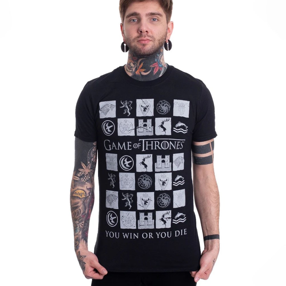 Game Of Thrones Merch You Win Or You Die T-Shirt Game Of Thrones Shirt Good Gifts For Brother