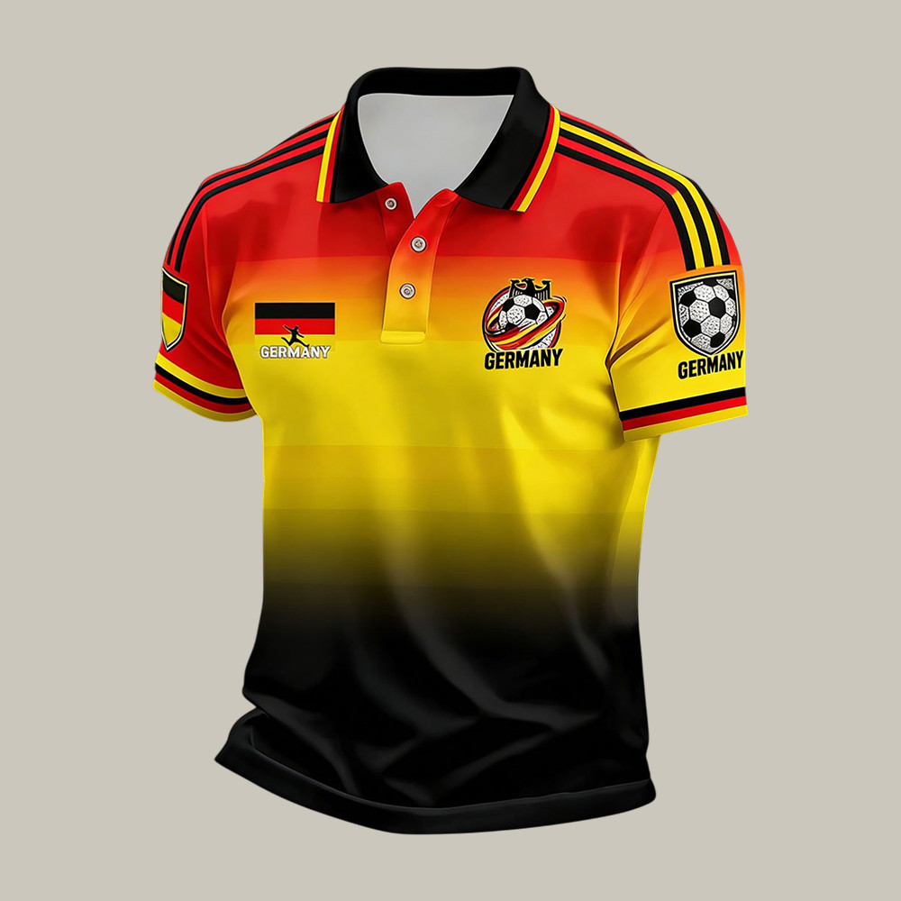 Germany 2026 FIFA World Cup Polo Shirt Soccer Fan Shirt Unique Gift For Huge Fans