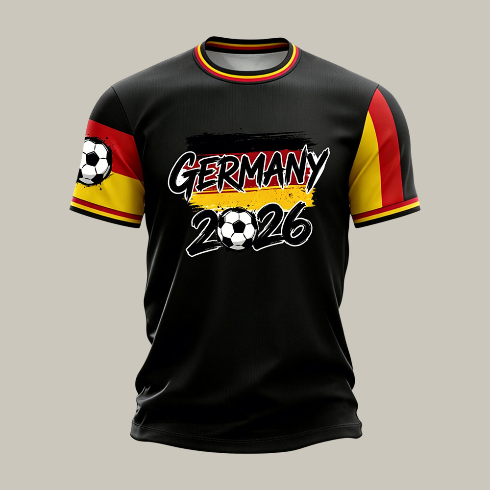 Germany Deutschland Soccer T-Shirt FIFA World Cup 2026 Merch Good Gift For Fans