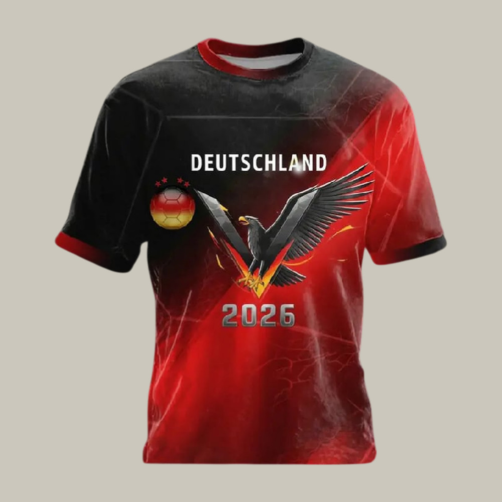 Germany FIFA Club World Cup Bracket T-Shirt Deutschland 2026 Shirt 2026 World Cup Clothes