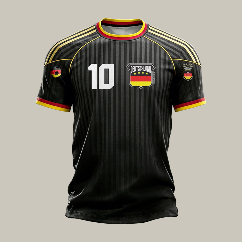 Germany FIFA World Cup 2026 10 T-Shirt Deutschland Soccer Team Shirt Fan Gear