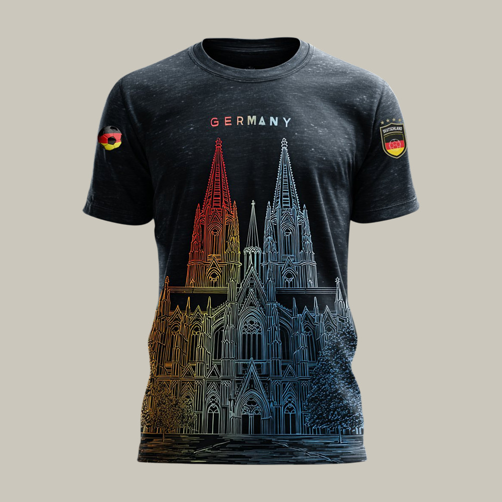 Germany FIFA World Cup 2026 T-Shirt Game Day Soccer Fan Merch Unique Gift For Husband