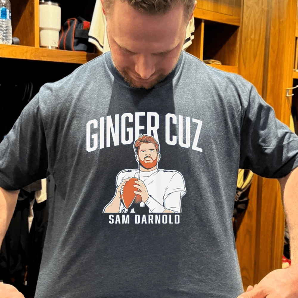 Ginger Cuz Sam Darnold Seattle Seahawks Football 2026 Shirt Gifts For Football Player
