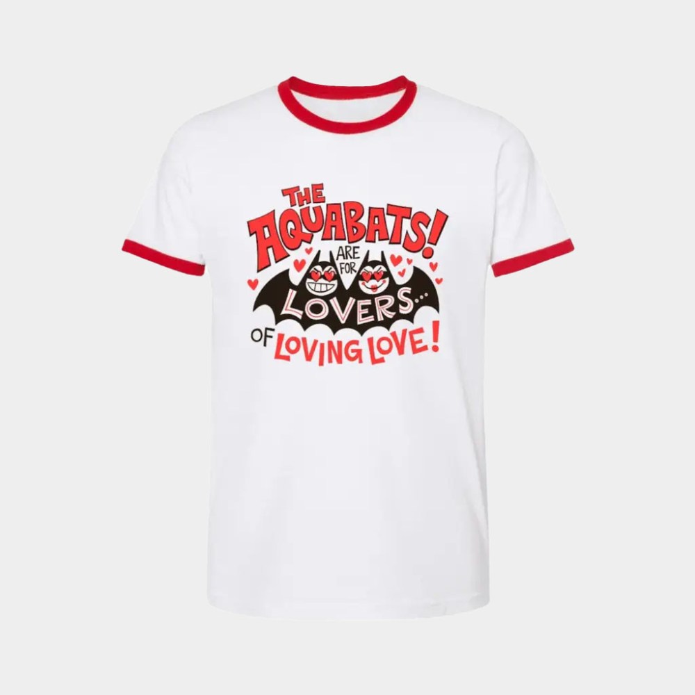 Gloopy Industries Merch The Aquabats Are For Lovers Of Loving Love Ringer T-Shirt Son Gifts