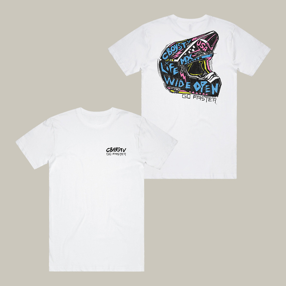 Go Faster CboysTV T-Shirt Life Wide Open Shirt CboysTV Lover Gift Idea