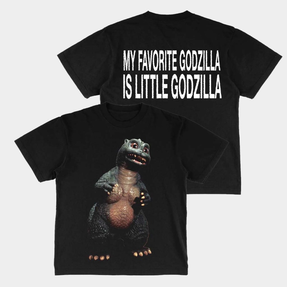 Godzilla Merch Favorite Little Godzilla T-Shirt Birthday Gift Ideas For Friends