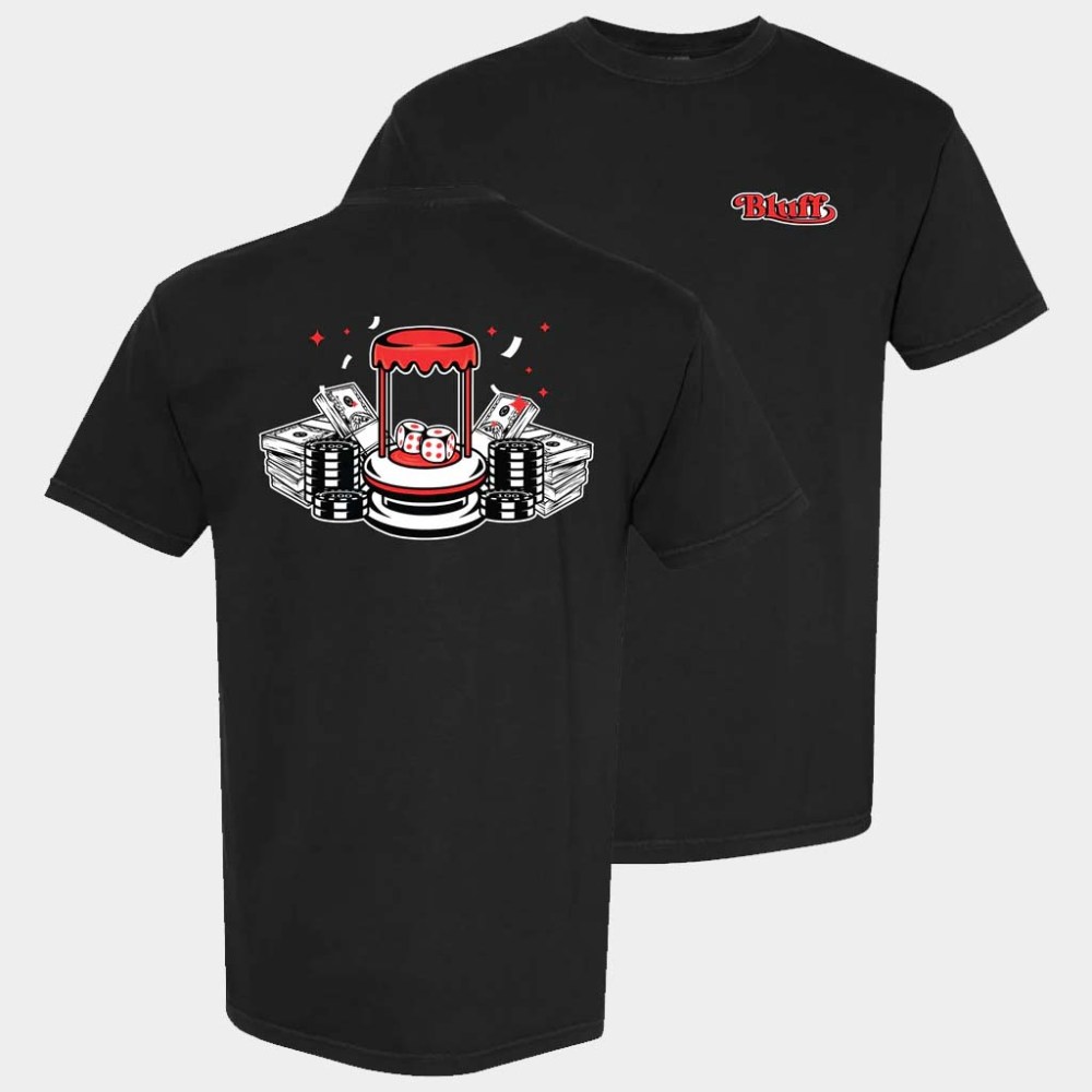 Got Bluff Merch Black Craps T-Shirt Bluff Shirt Birthday Gift For Son