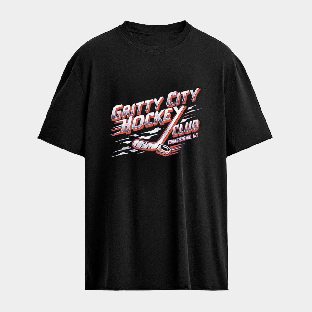 Gritty City Hockey Club Youngstown OH T-Shirts Ice Hockey Fan Gifts