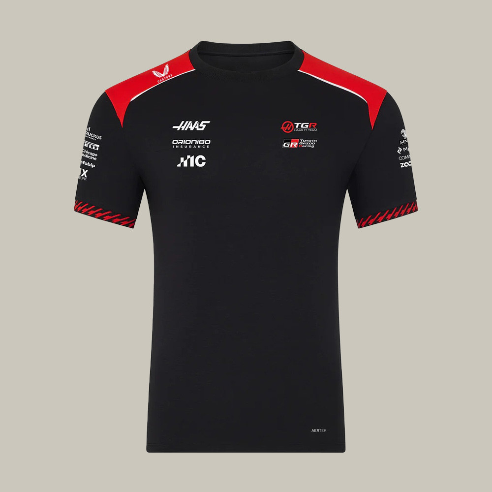 Haas F1 Team 2026 Men's Team Set-Up T-Shirt Andrea Kimi Antonelli Fan Merch Father's Day Gift